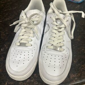 Nike Men's White Sneakers AF1